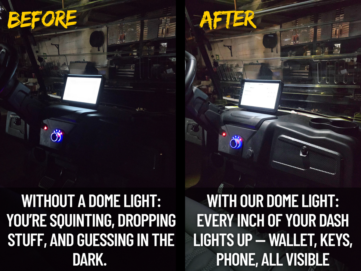 TEKO Overhead Storage Console + Dome Light (Trophy | Trophy Plus | Triumph)