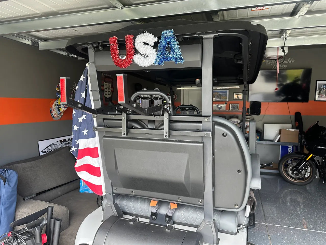 DENAGO EV Rover XL/XXL Cart Racks Golf Cart Beach Chair Rack