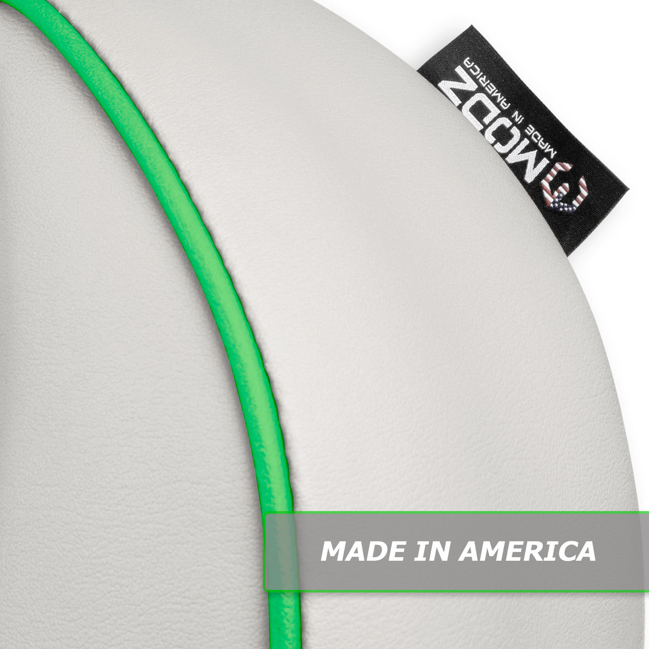 MODZ® FS1 Custom Front Seat - White Base - Choose Pattern and Accent Colors