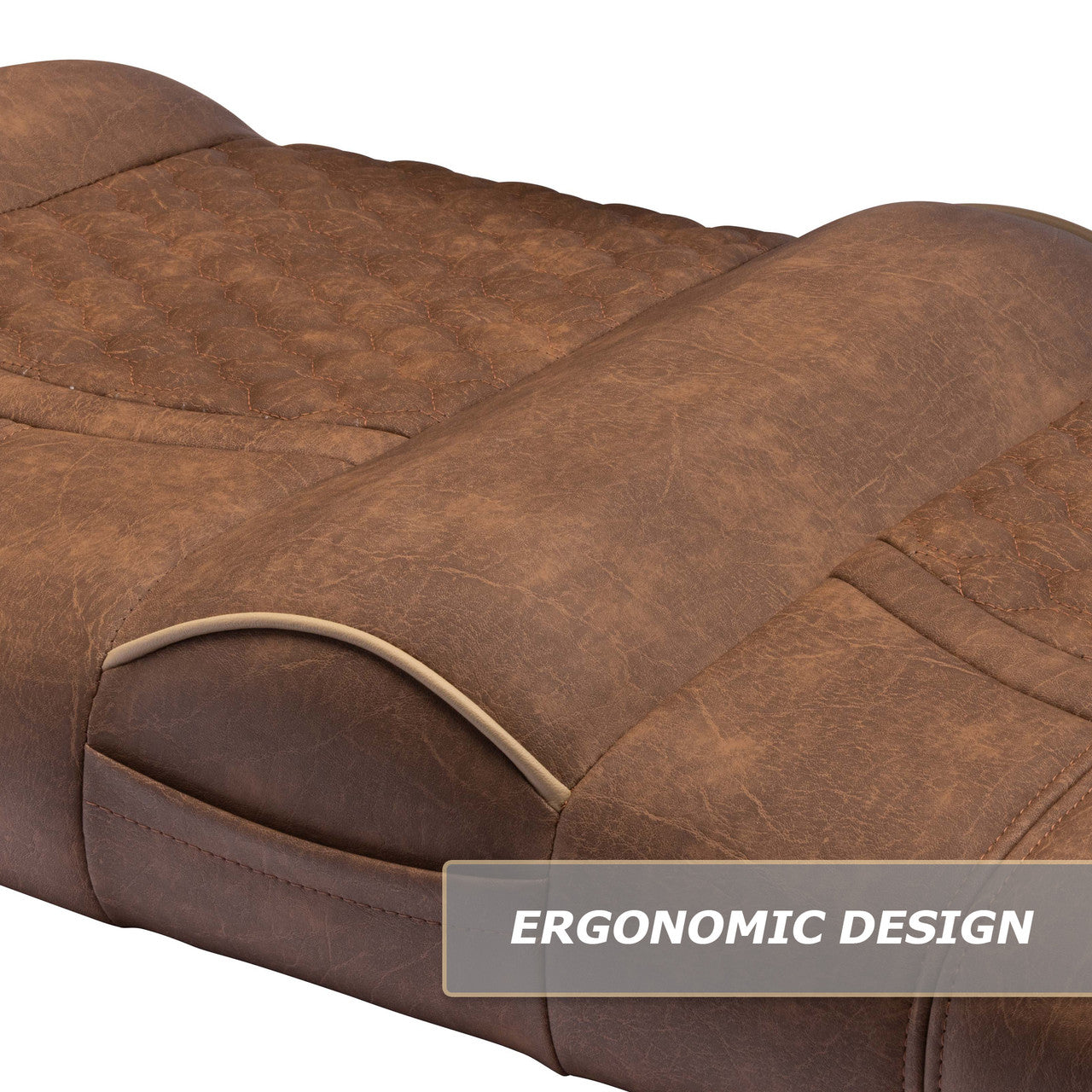 MODZ® FS1 Custom Front Seat - Brown Base - Choose Pattern and Accent Colors
