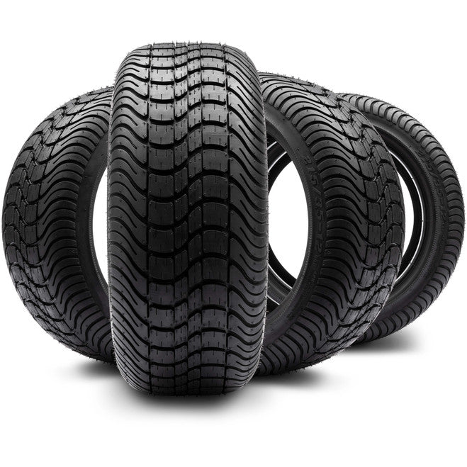 Arisun 215/35-12 DOT Low Profile Street/Golf Tires Set of 4