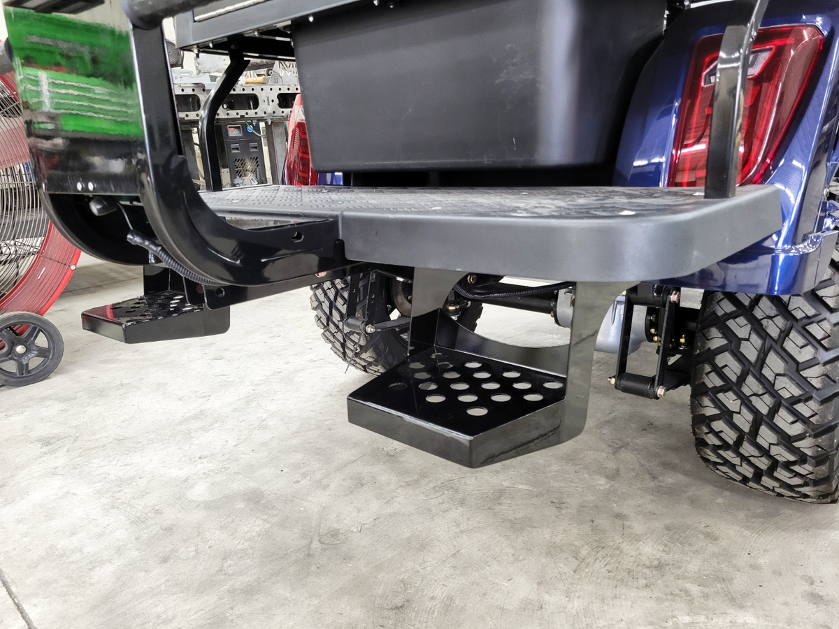 Evolution Golf Cart Backseat Steps (Fits D5 2+2 & Forester)