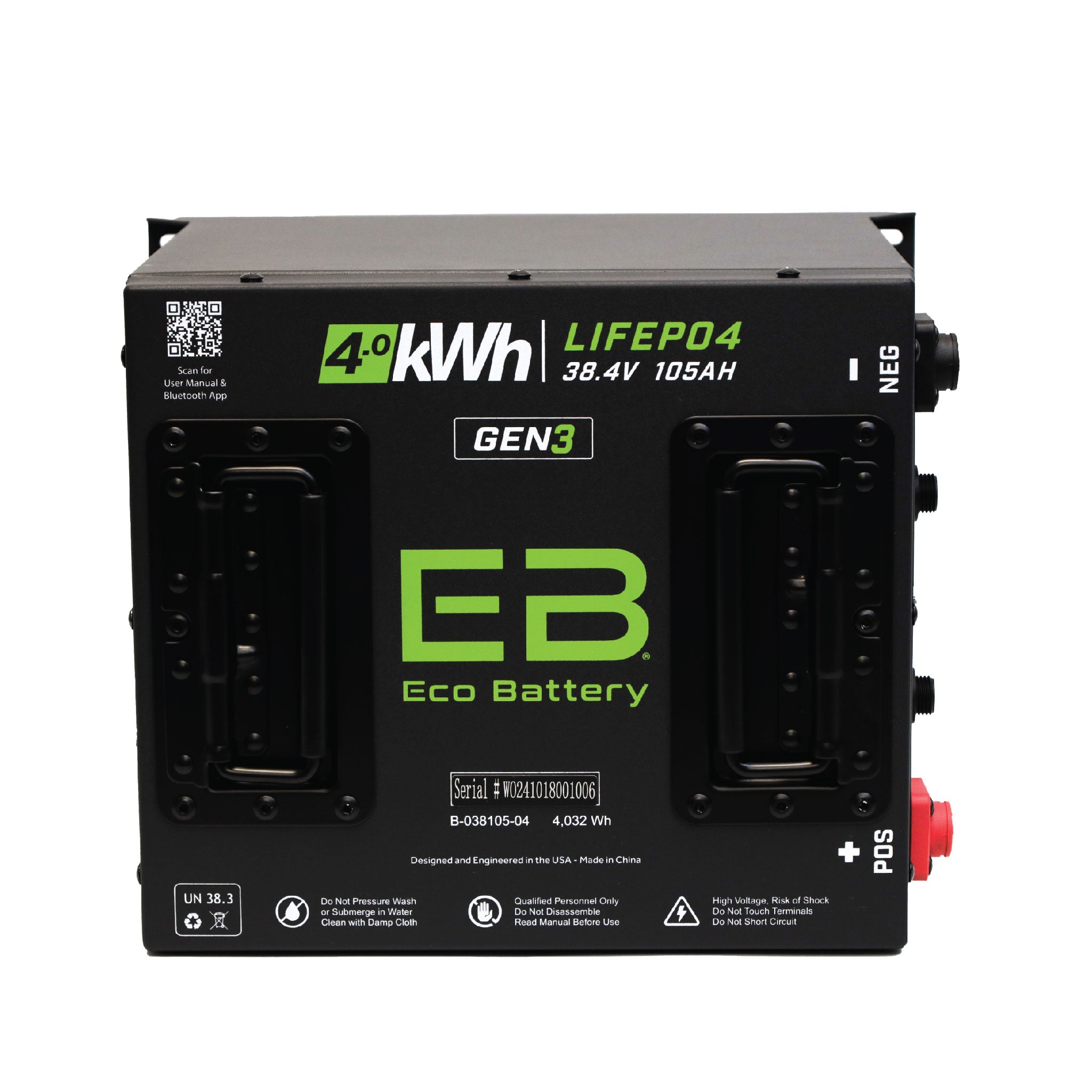 38V 105AH Battery Bundle / Yamaha G1-G16