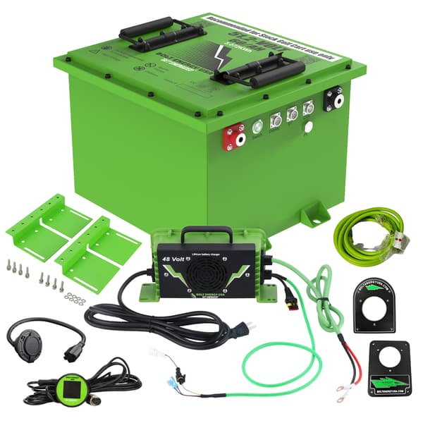 Bolt Energy Lithium Yamaha G29, Drive, Drive2, 51V 60AH Standard Lithium Battery Kit