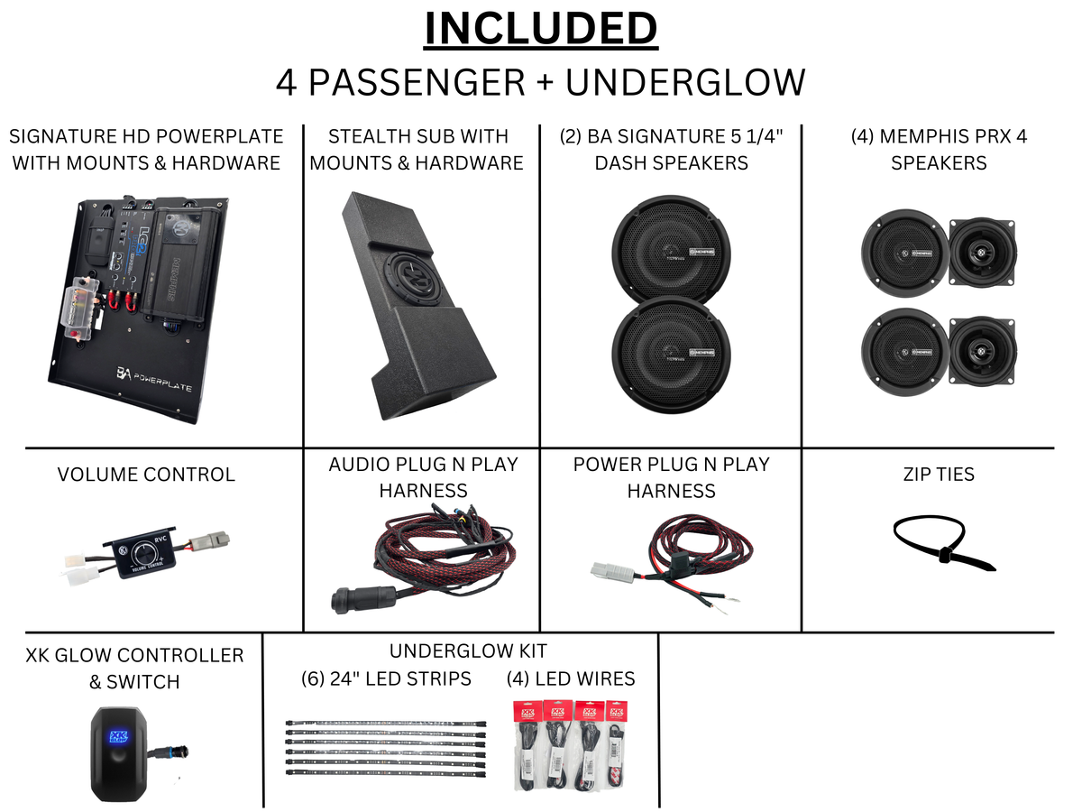 Level 3 - BA Signature 800W - D5 Plus - Plug N Play Audio System