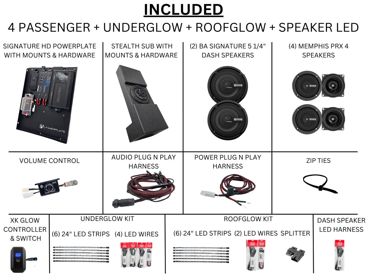 Level 3 - BA Signature 800W - D5 Plus - Plug N Play Audio System