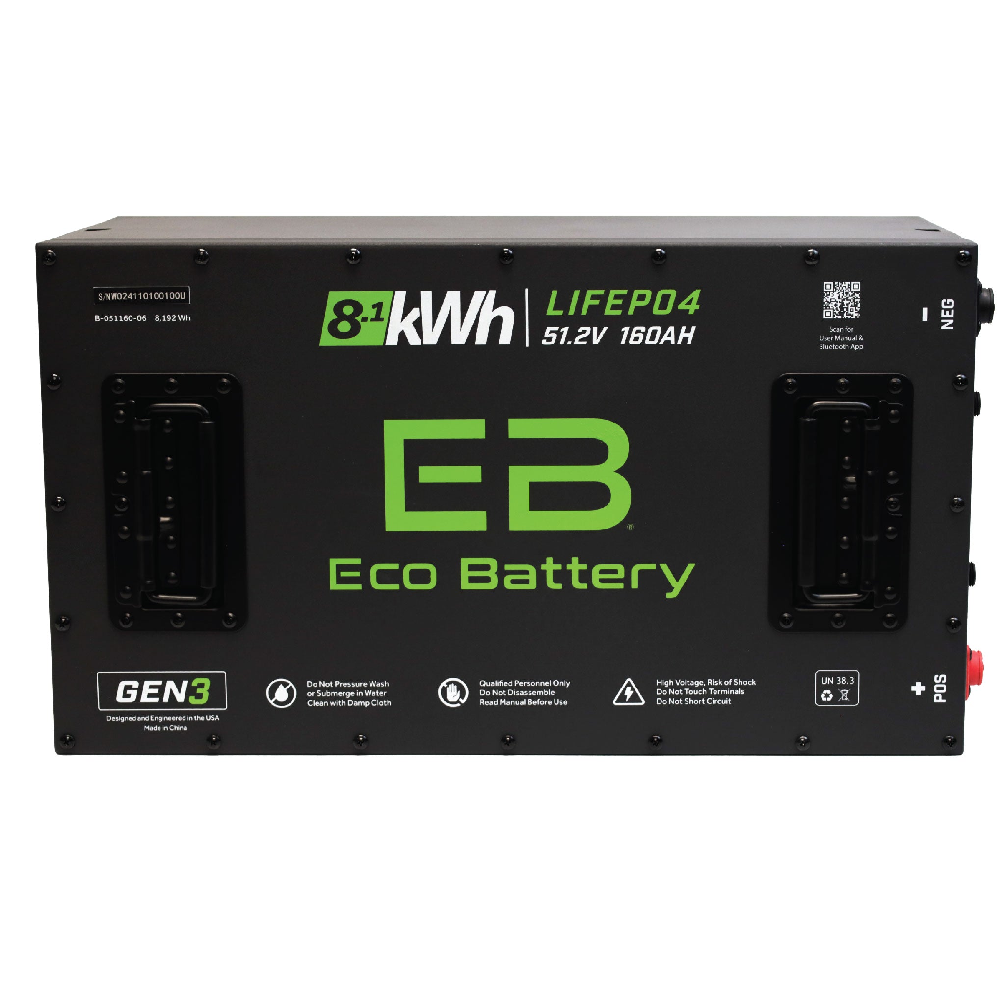 51V 160AH Battery Bundle / Epic EV (4 x 2 Factory Battery Tray Bundle)