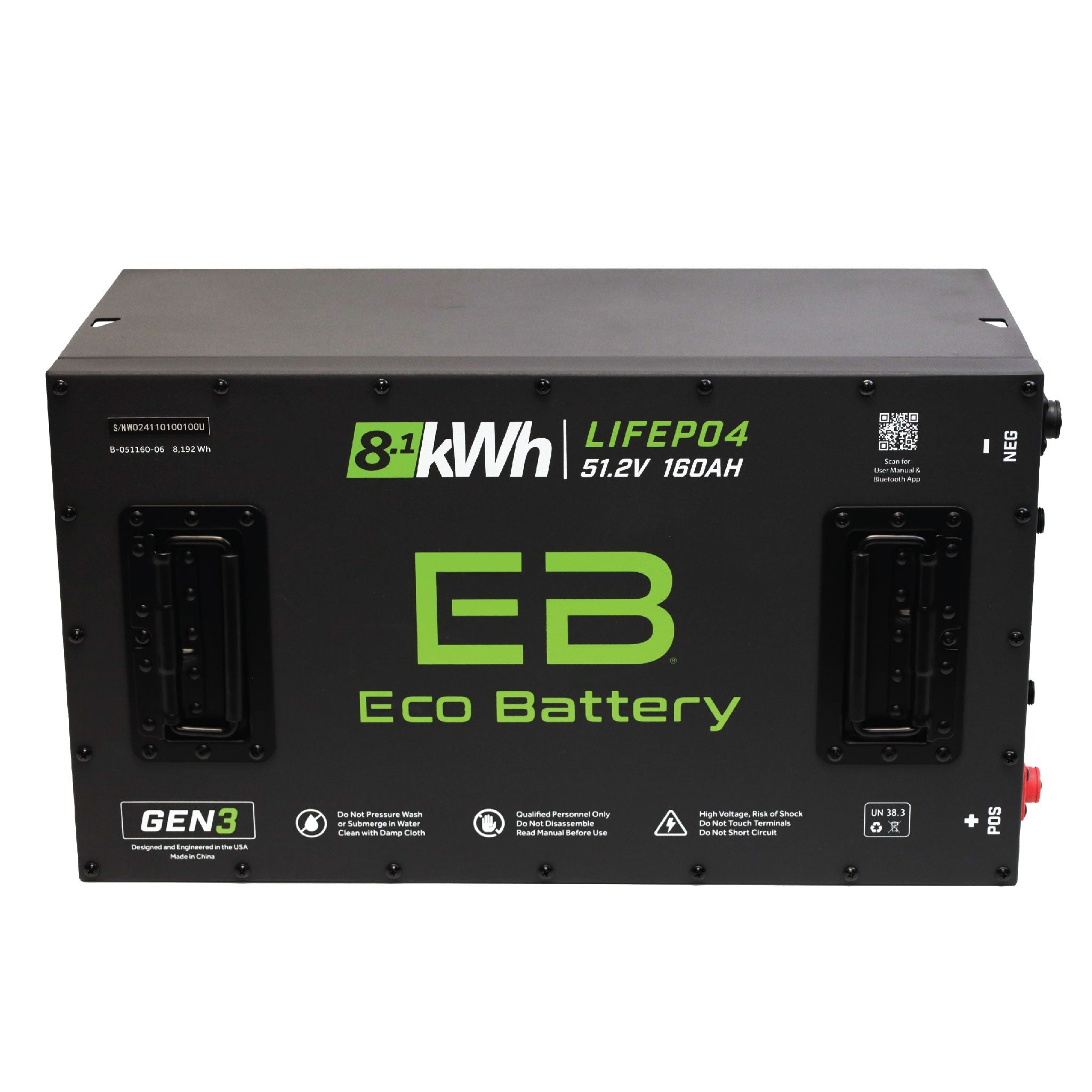 51V 160AH Battery Bundle / DENAGO