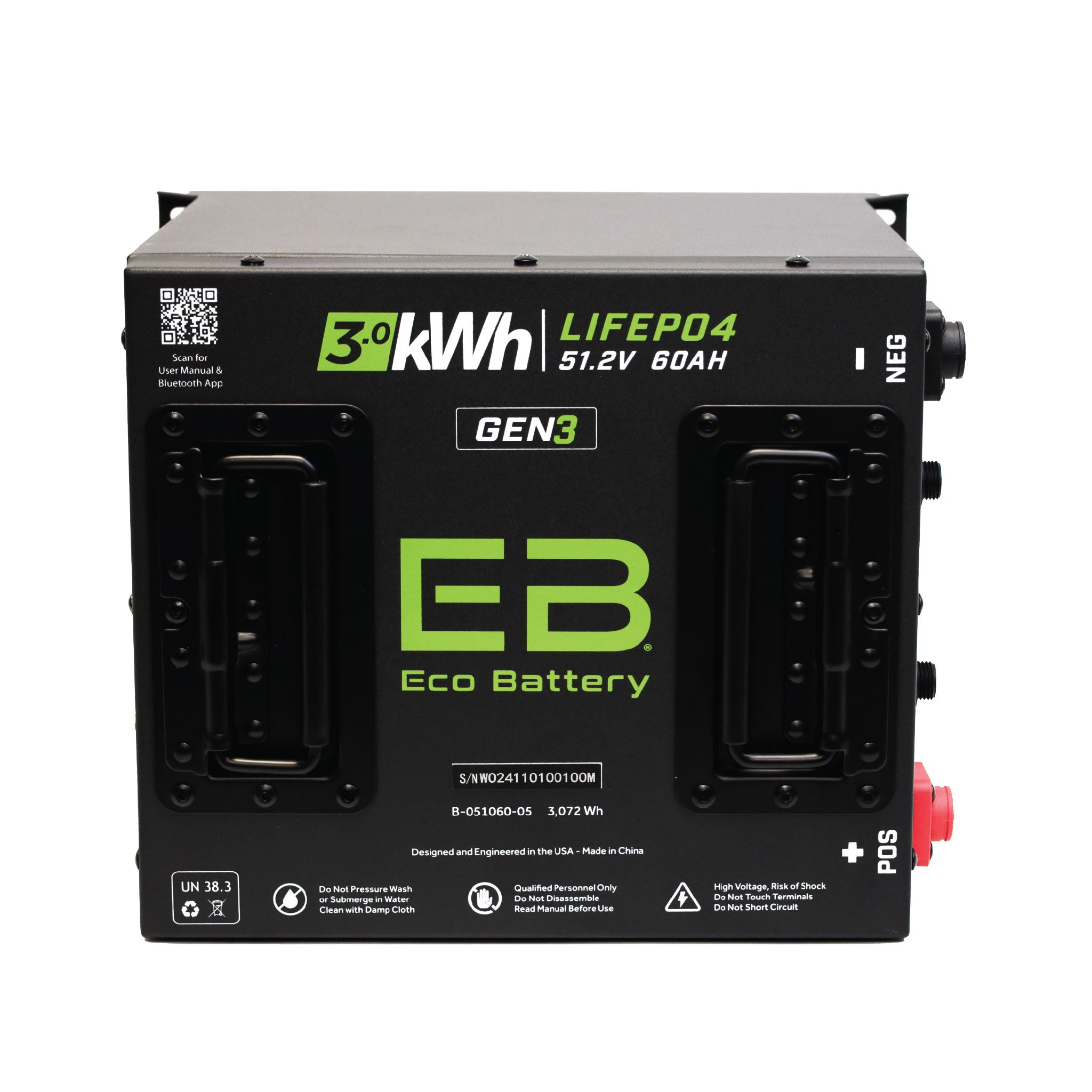 51V 60AH Battery Bundle / ICON EV / 2017-21 (Toyota Neos MCU)