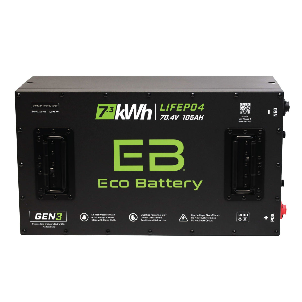 70V 105AH Battery Bundle / Advanced EV Advent / 2022-24