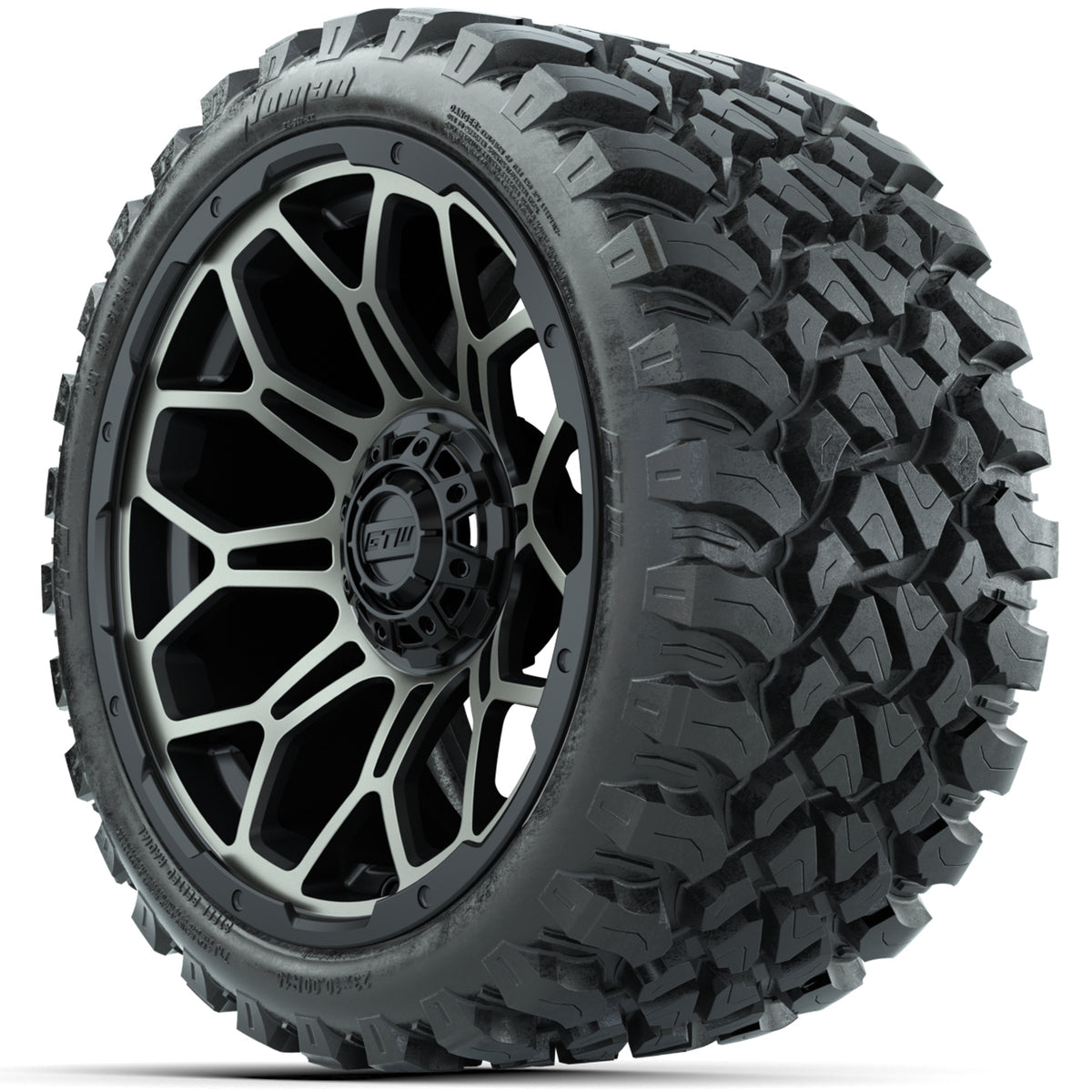 15-Inch GTW Bravo Bronze Wheels with 23' GTW Nomad All-Terrain Tires (Set of 4)