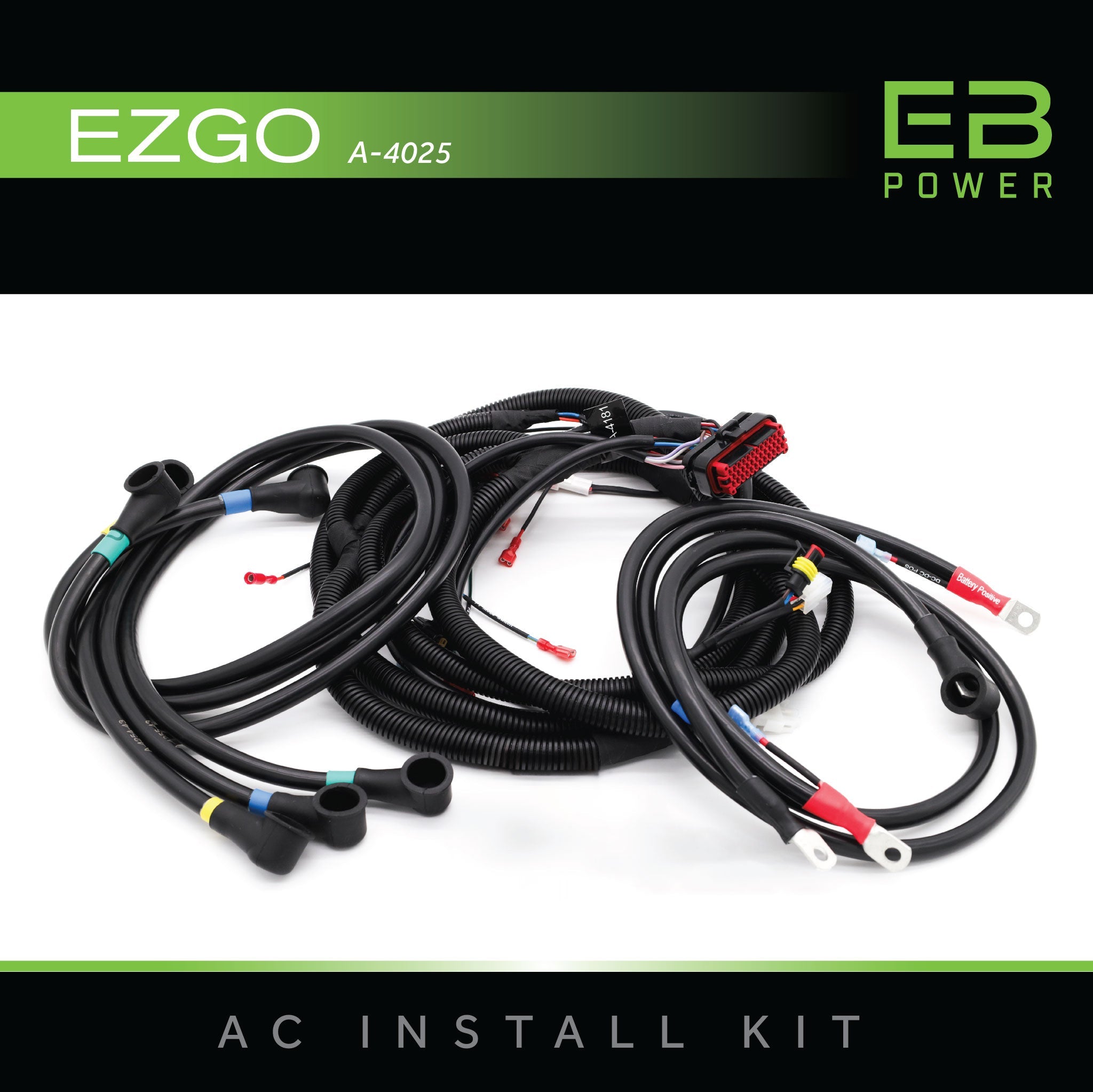 EB Power AC Kit / 450A + 4kW / EZGO / 2-6 Passenger