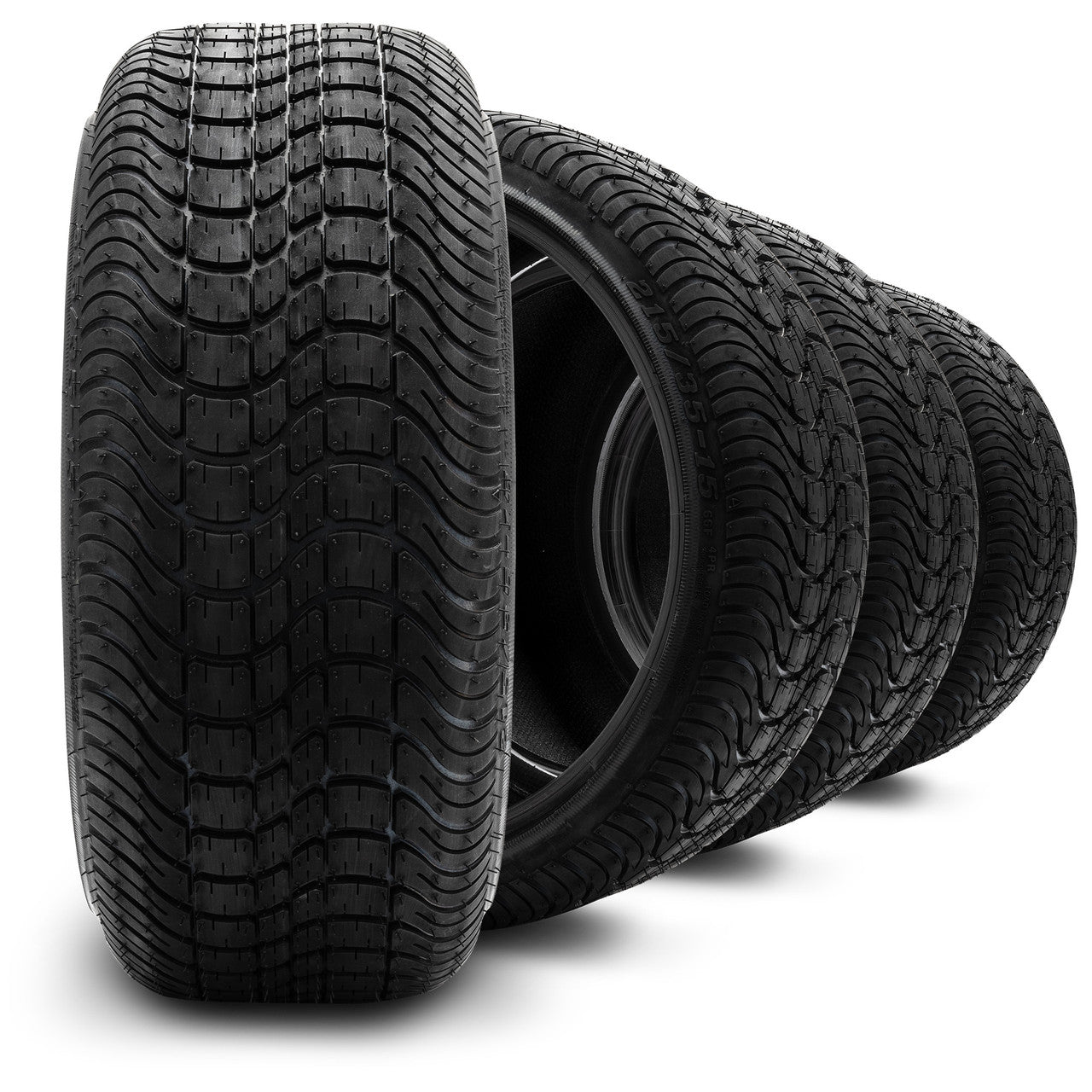 Arisun 215/35-15 DOT Low Profile Street/Golf Tires Set of 4
