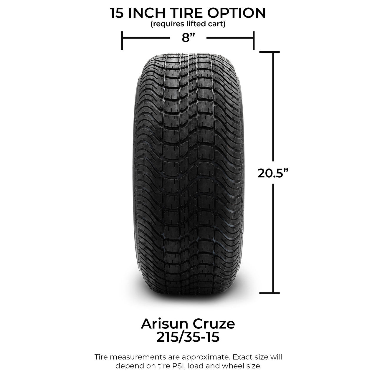 MODZ® 15" Formula Chrome - Low Profile Tires and Wheels Combo