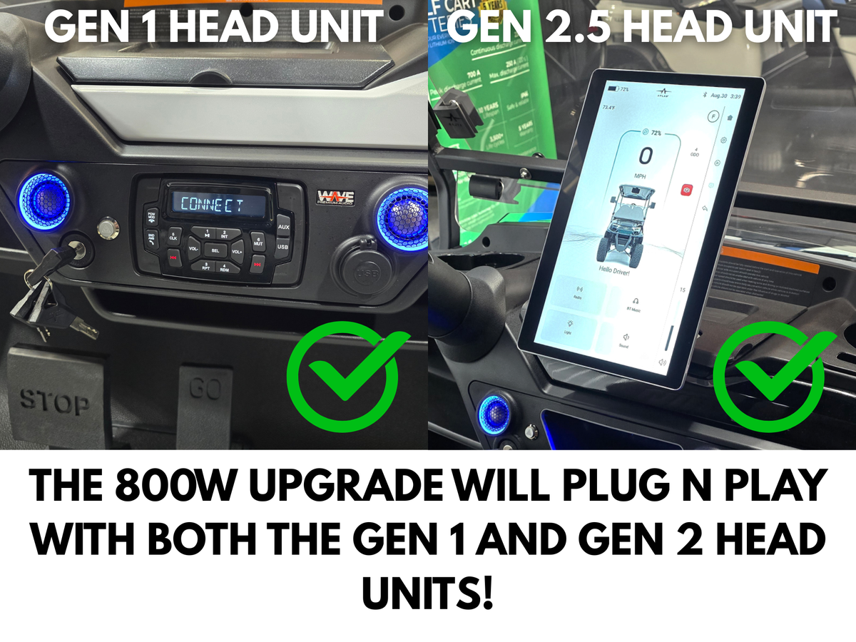 Atlas 800W 5-Channel Plug N Play Audio Upgrade
