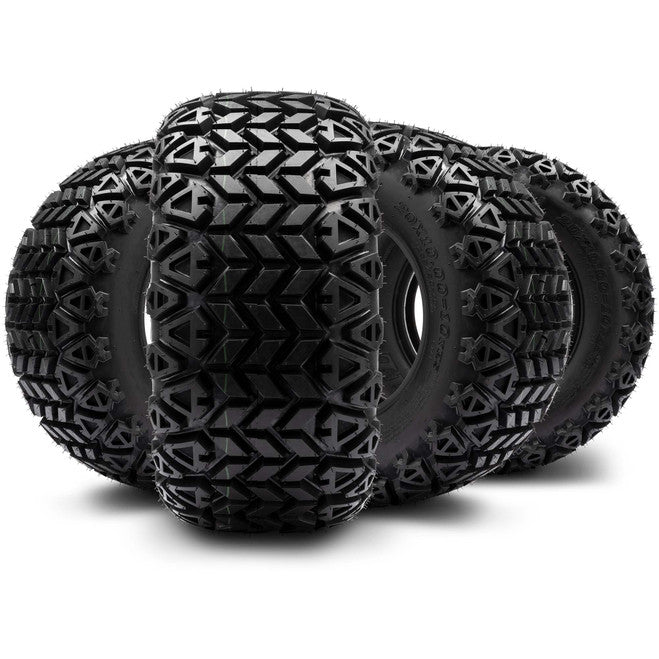 Arisun 20x10-10 DOT All-Terrain Golf Cart Tires Set of 4