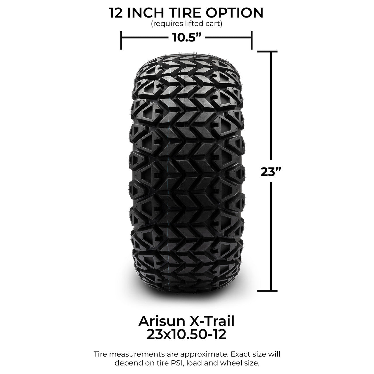 MODZ® 12" Aftershock Machined Black - Lifted Tires and Wheels Combo