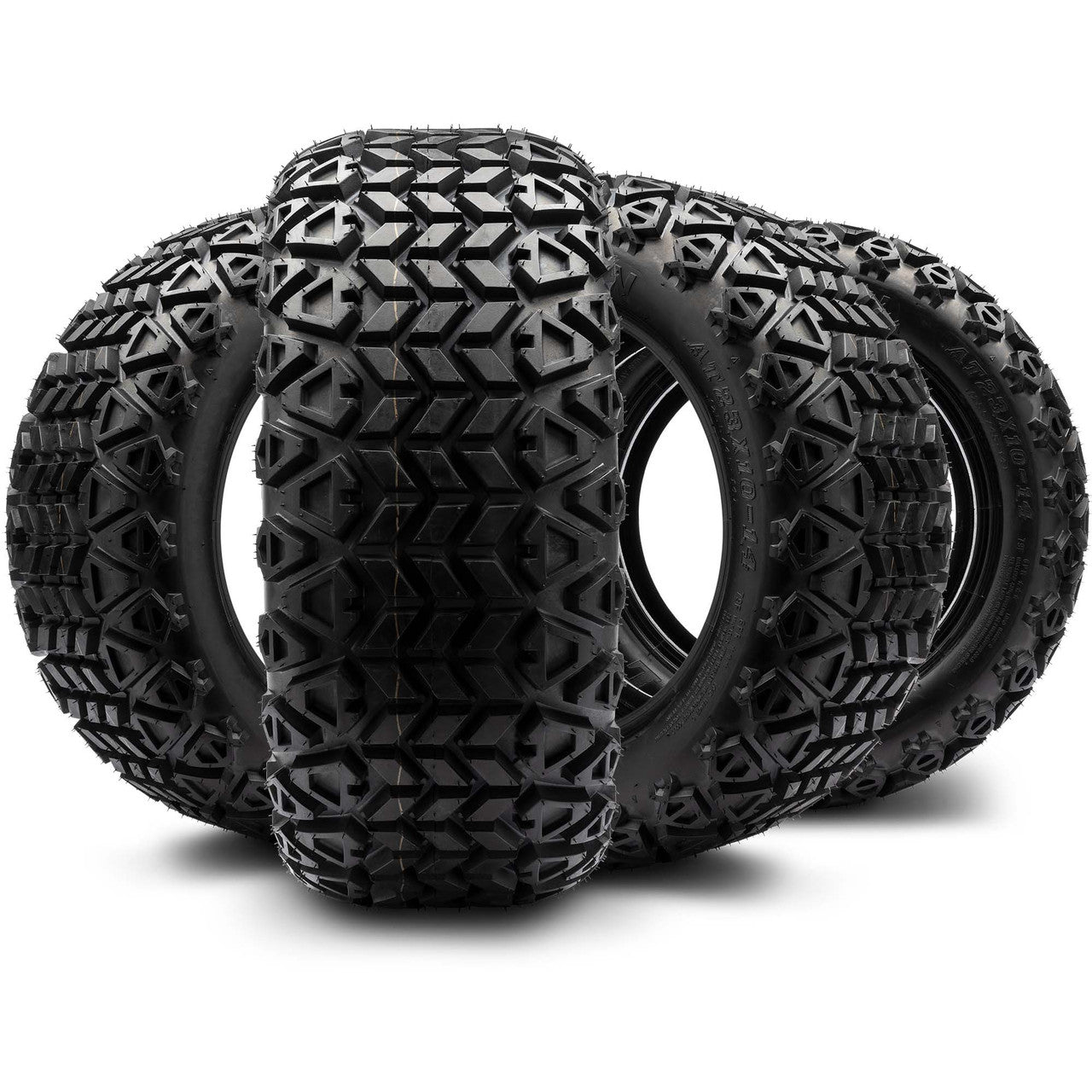 Arisun 23x10-14 X-Trail All Terrain Golf Cart Tires Set of 4