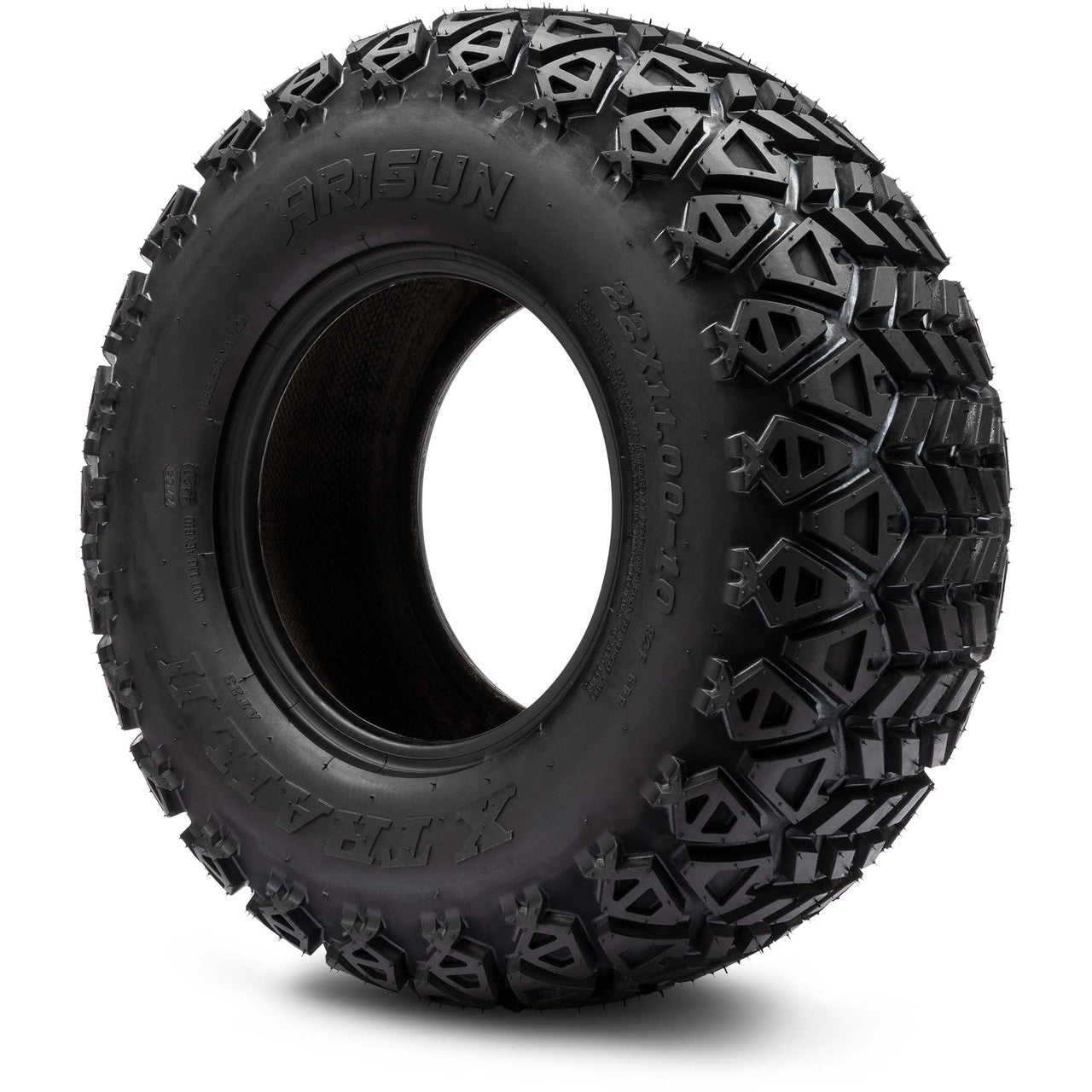 Arisun 22x11-10 X-Trail  All Terrain Golf Cart Tire