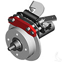 Rear Disc Brake Kit, Club Car Tempo, Precedent, DS, Yamaha G1-G22