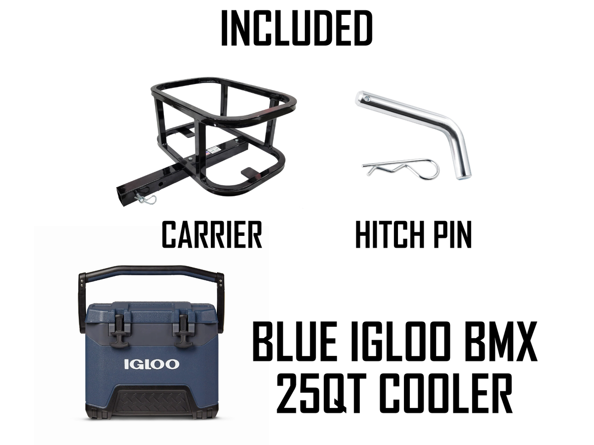 Golf Cart Hitch Mount Cooler Carrier