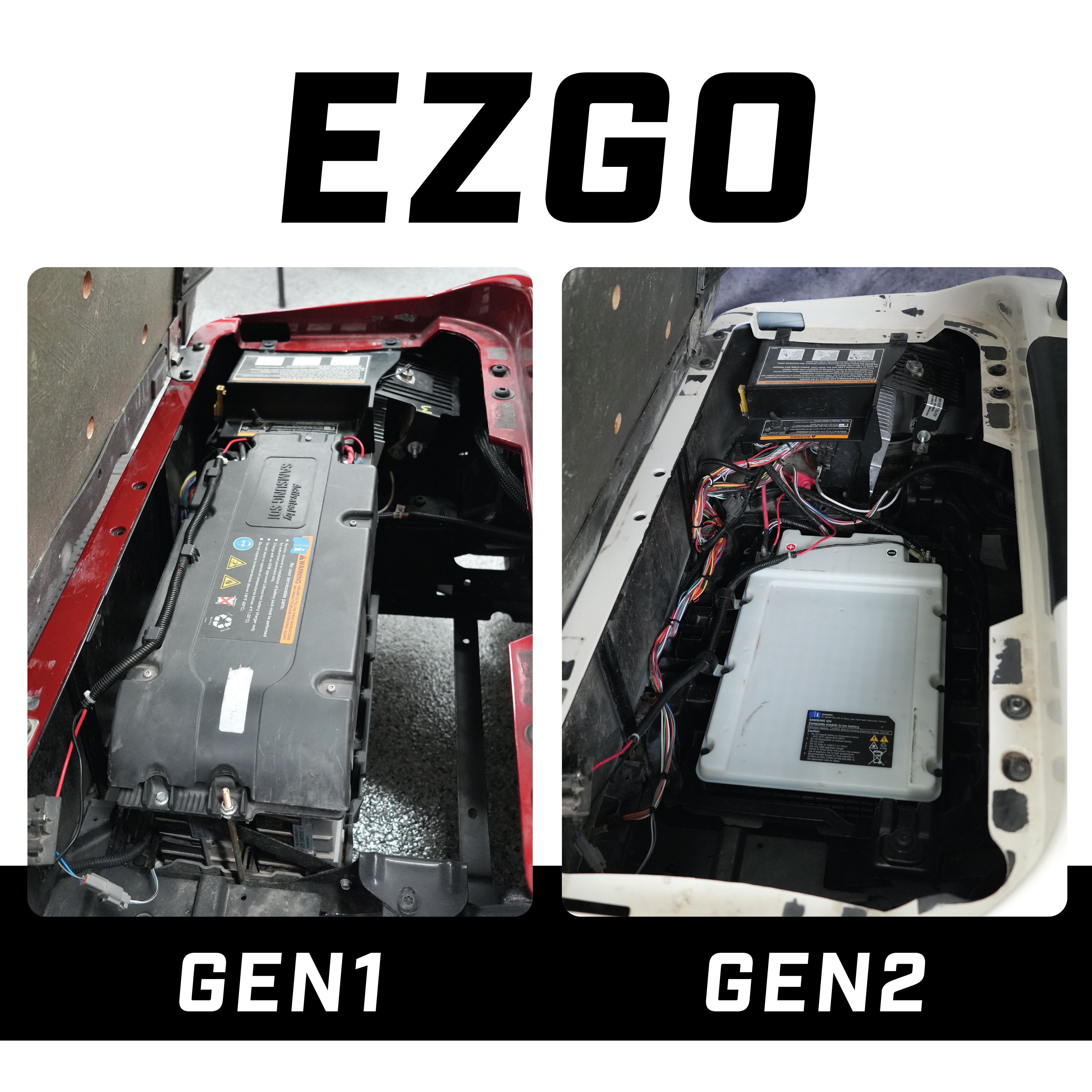 51V 160AH Battery Bundle / EZGO RXV Samsung Gen2 (2022+)