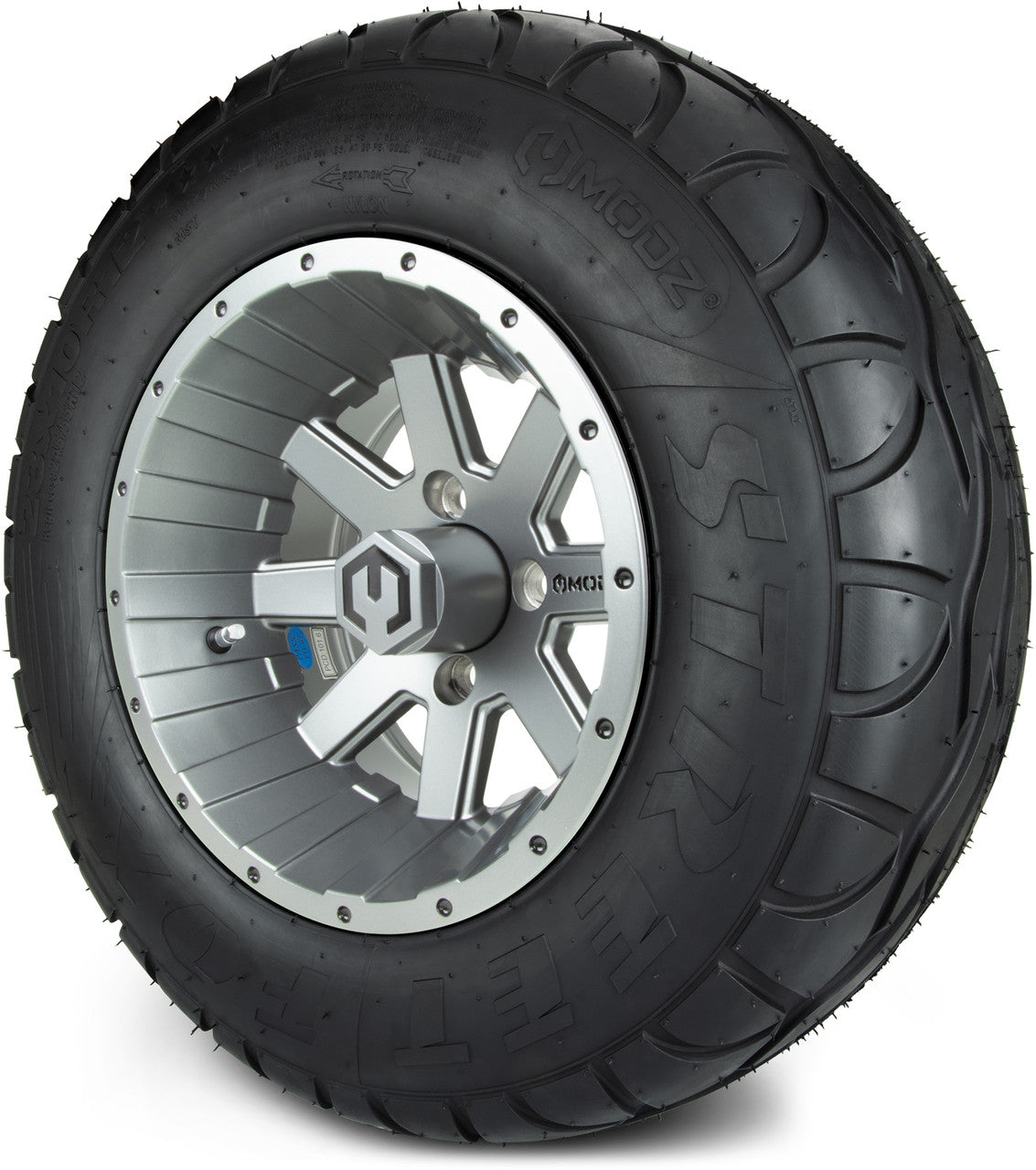 MODZ® 12" Assault Matte Gunmetal - Lifted Tires and Wheels Combo