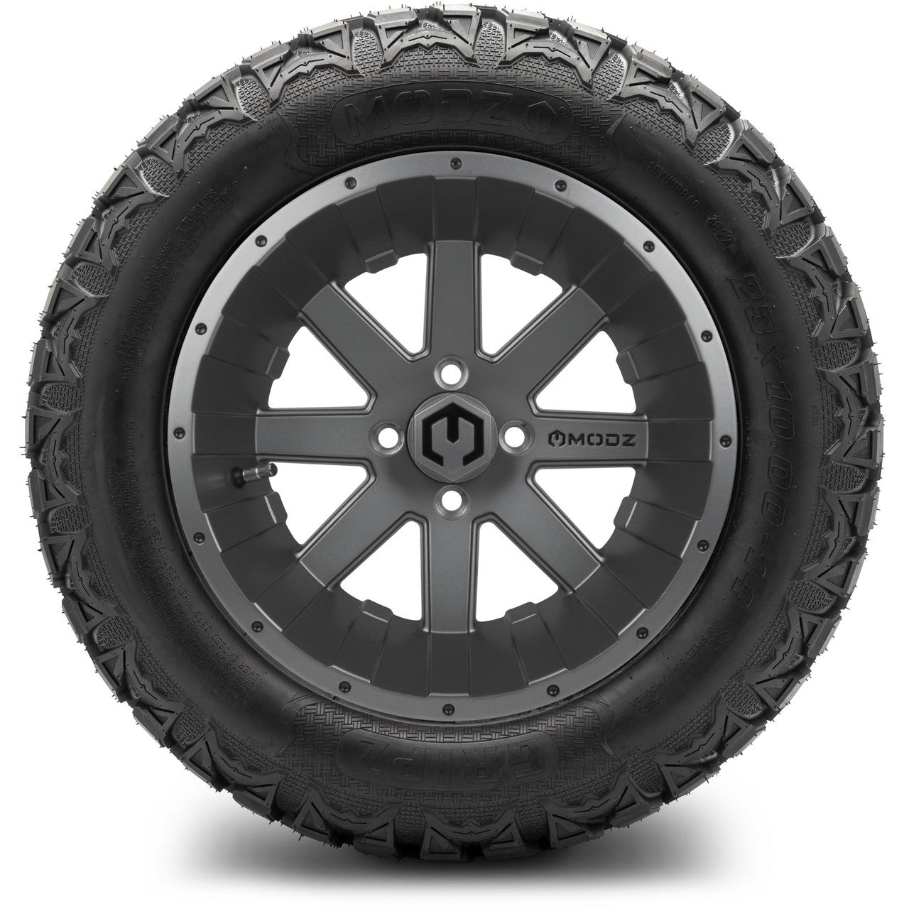 MODZ® 14" Assault Gunmetal - Lifted Tires and Wheels Combo