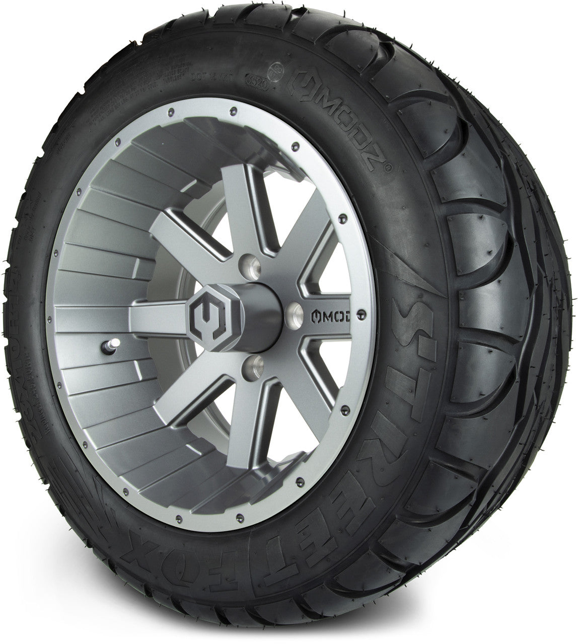 MODZ® 14" Assault Gunmetal - Lifted Tires and Wheels Combo