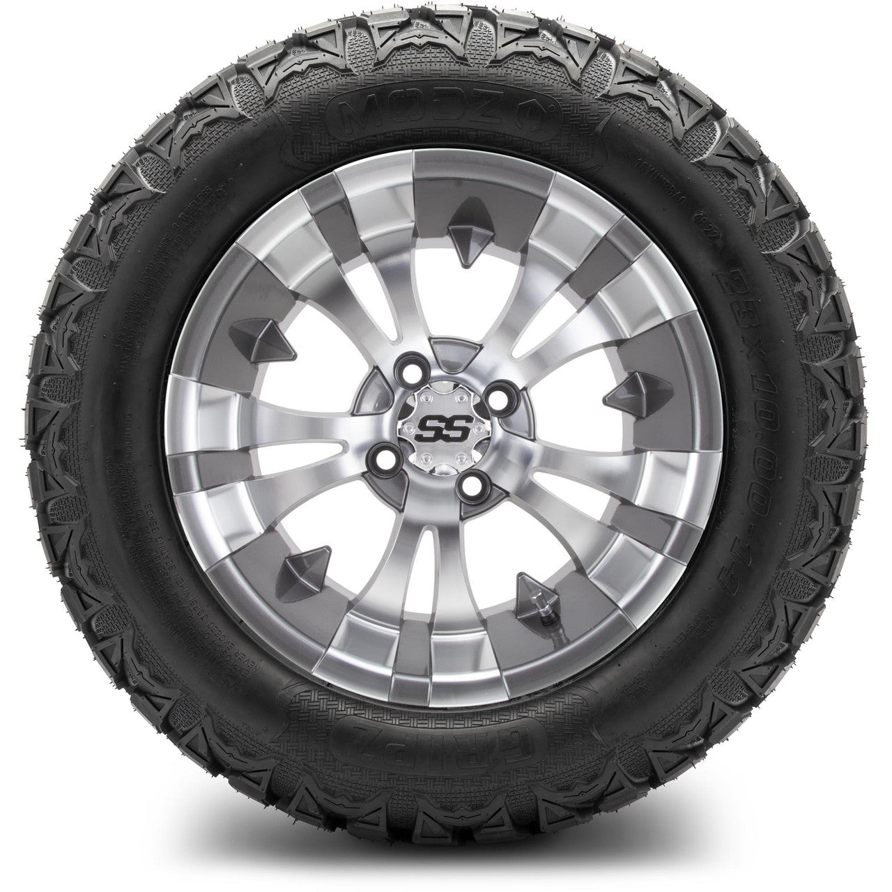 MODZ® 14" Vampire Gunmetal - Lifted Tires and Wheels Combo