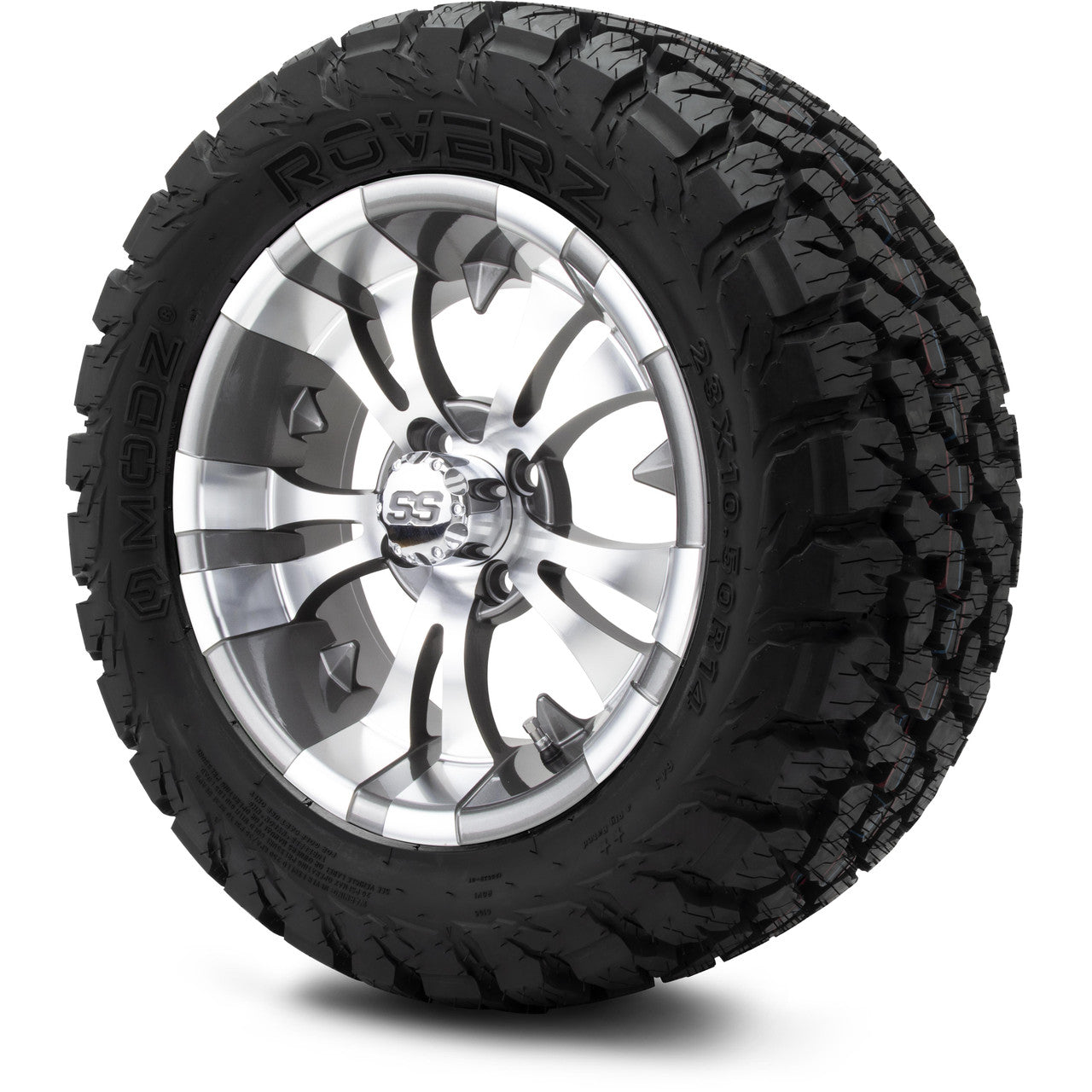 MODZ® 14" Vampire Gunmetal - Lifted Tires and Wheels Combo