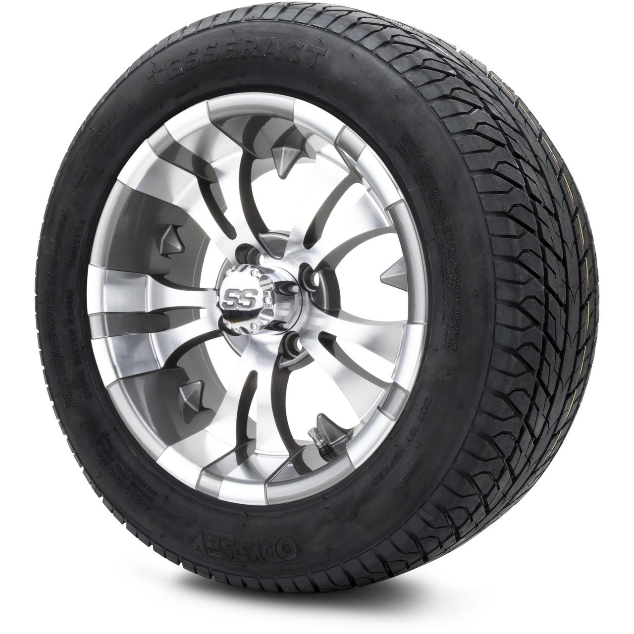 MODZ® 14" Vampire Gunmetal - Lifted Tires and Wheels Combo