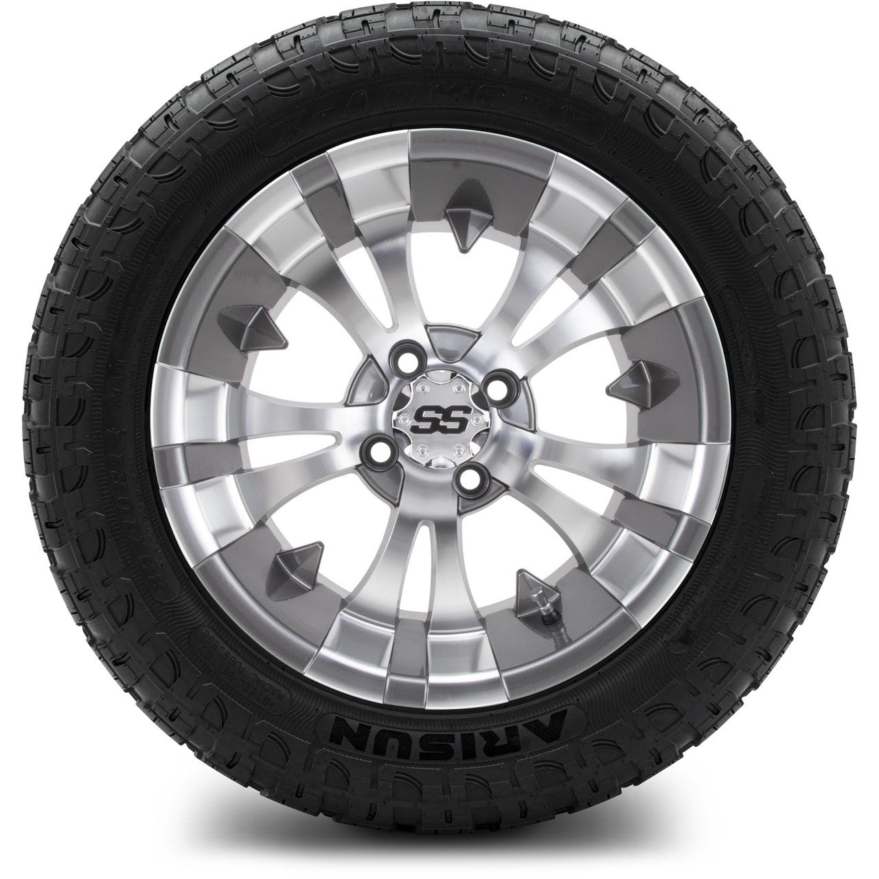 MODZ® 14" Vampire Gunmetal - Lifted Tires and Wheels Combo