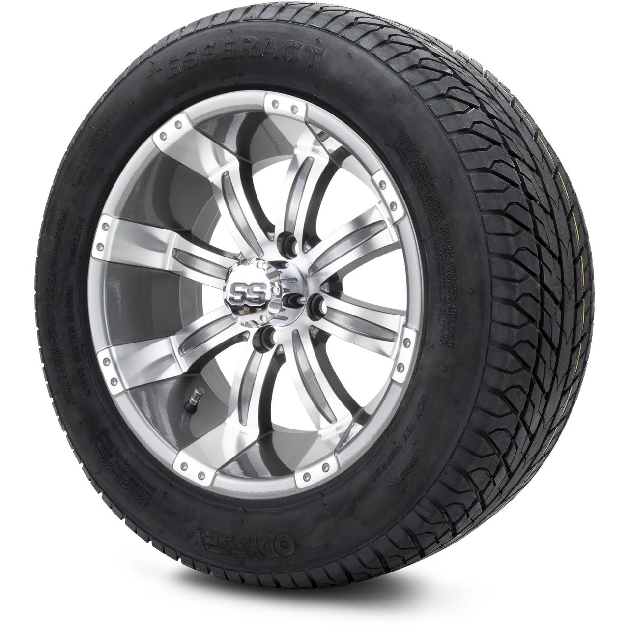 MODZ® 14" Tempest Gunmetal - Lifted Tires and Wheels Combo