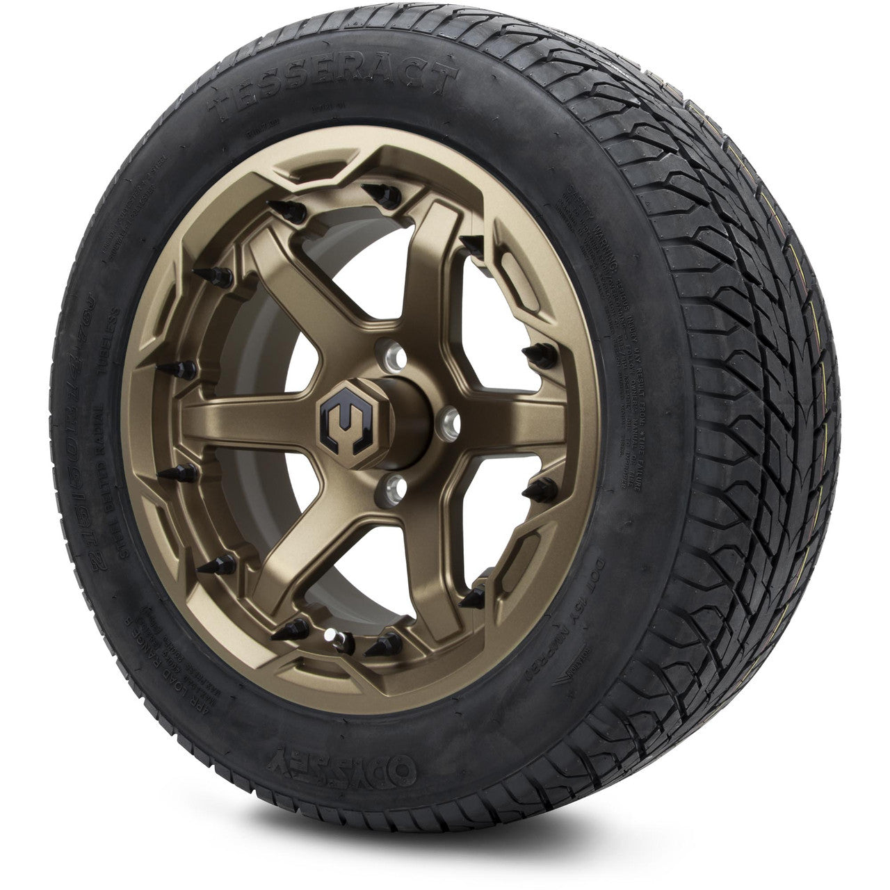 MODZ® 14" Gladiator Matte Bronze - Lifted Tires and Wheels Combo