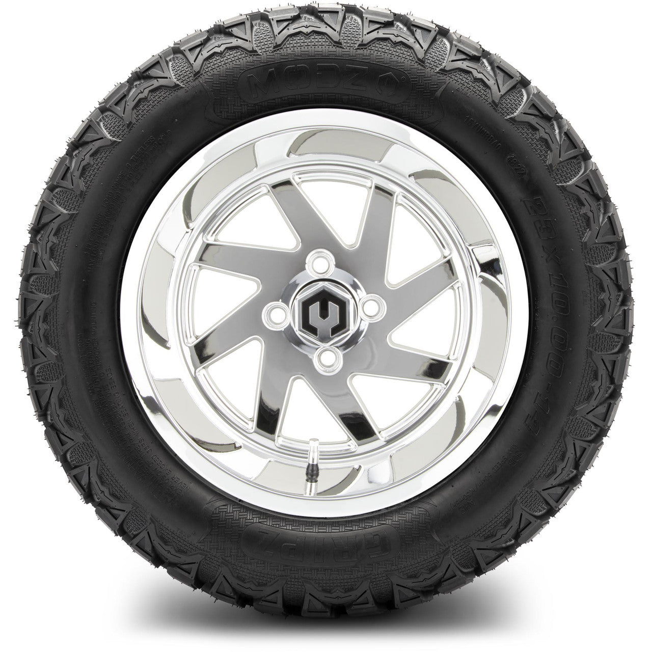 MODZ® 14" Fury Chrome - Lifted Tires and Wheels Combo