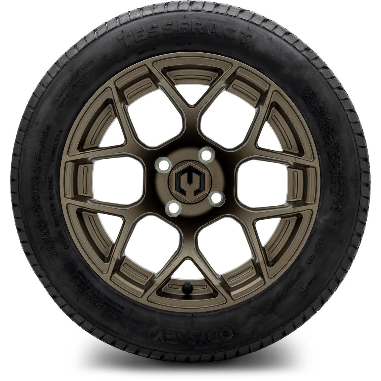 MODZ® 14" Renegade Matte Bronze - Lifted Tires and Wheels Combo