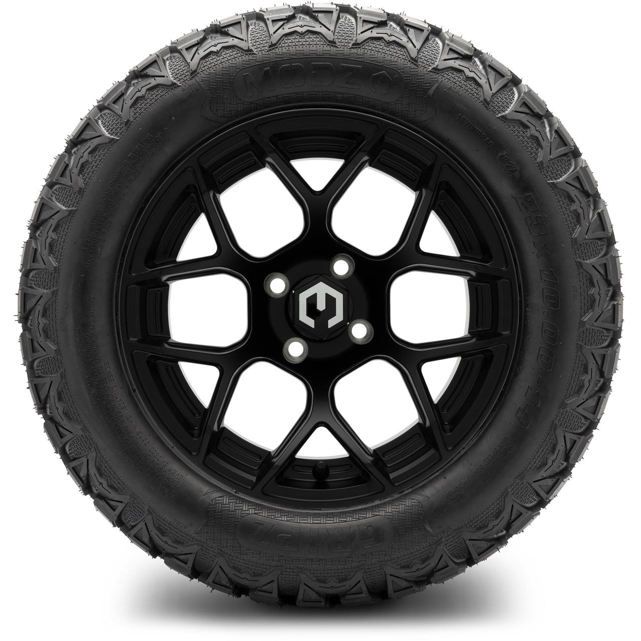MODZ® 14" Renegade Matte Black - Lifted Tires and Wheels Combo