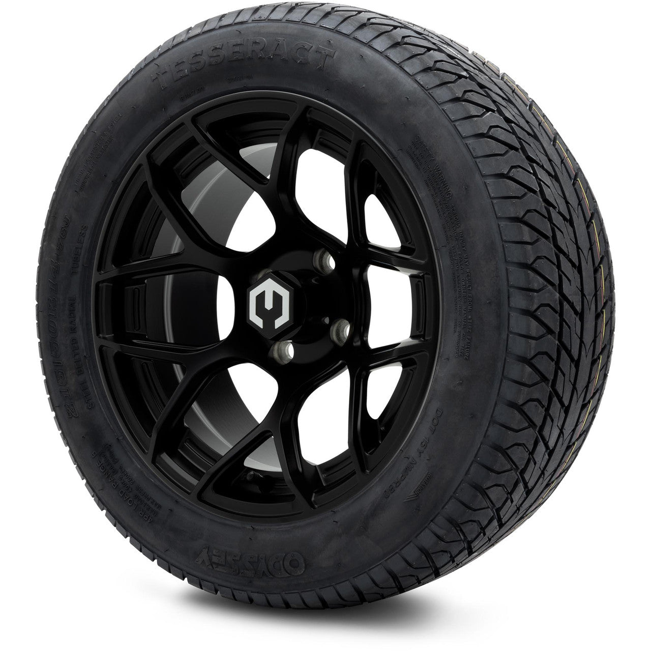 MODZ® 14" Renegade Matte Black - Lifted Tires and Wheels Combo