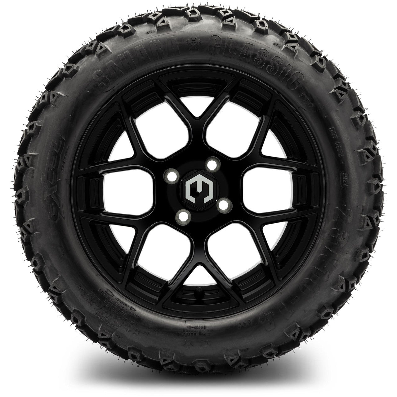 MODZ® 14" Renegade Matte Black - Lifted Tires and Wheels Combo