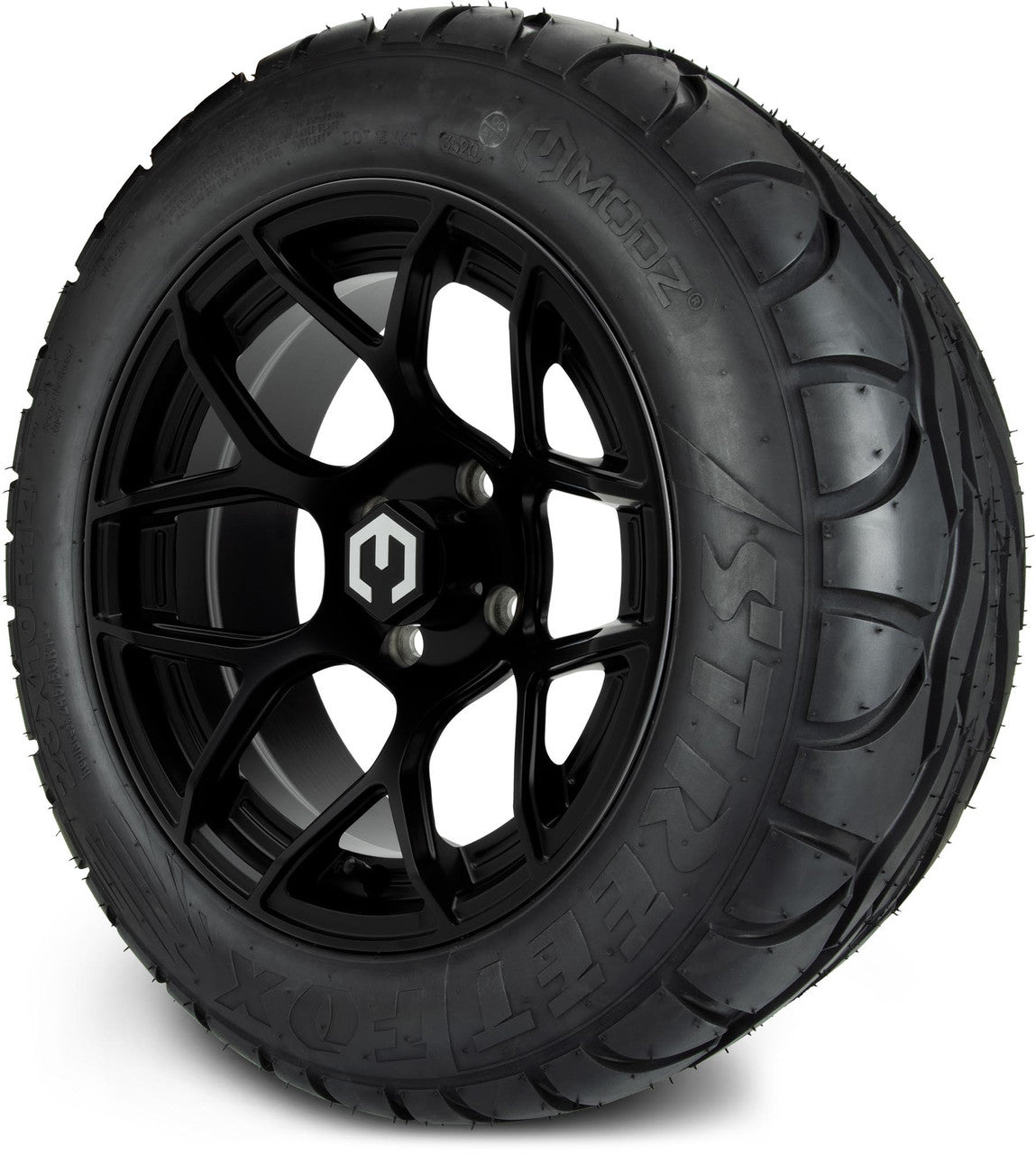 MODZ® 14" Renegade Matte Black - Lifted Tires and Wheels Combo