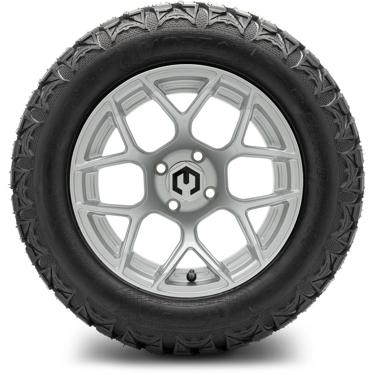 MODZ® 14" Renegade Silver - Lifted Tires and Wheels Combo