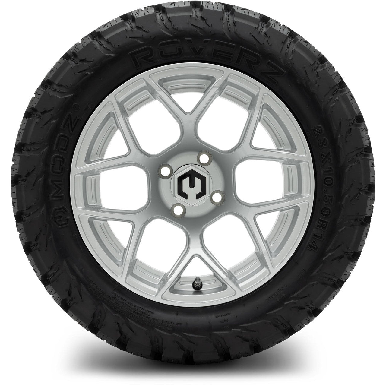 MODZ® 14" Renegade Silver - Lifted Tires and Wheels Combo