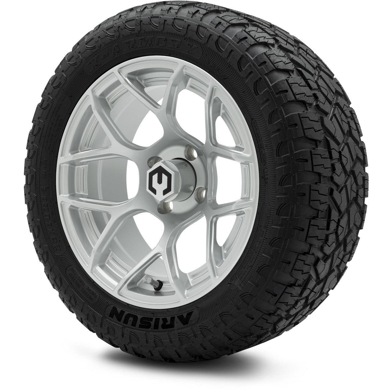 MODZ® 14" Renegade Silver - Lifted Tires and Wheels Combo