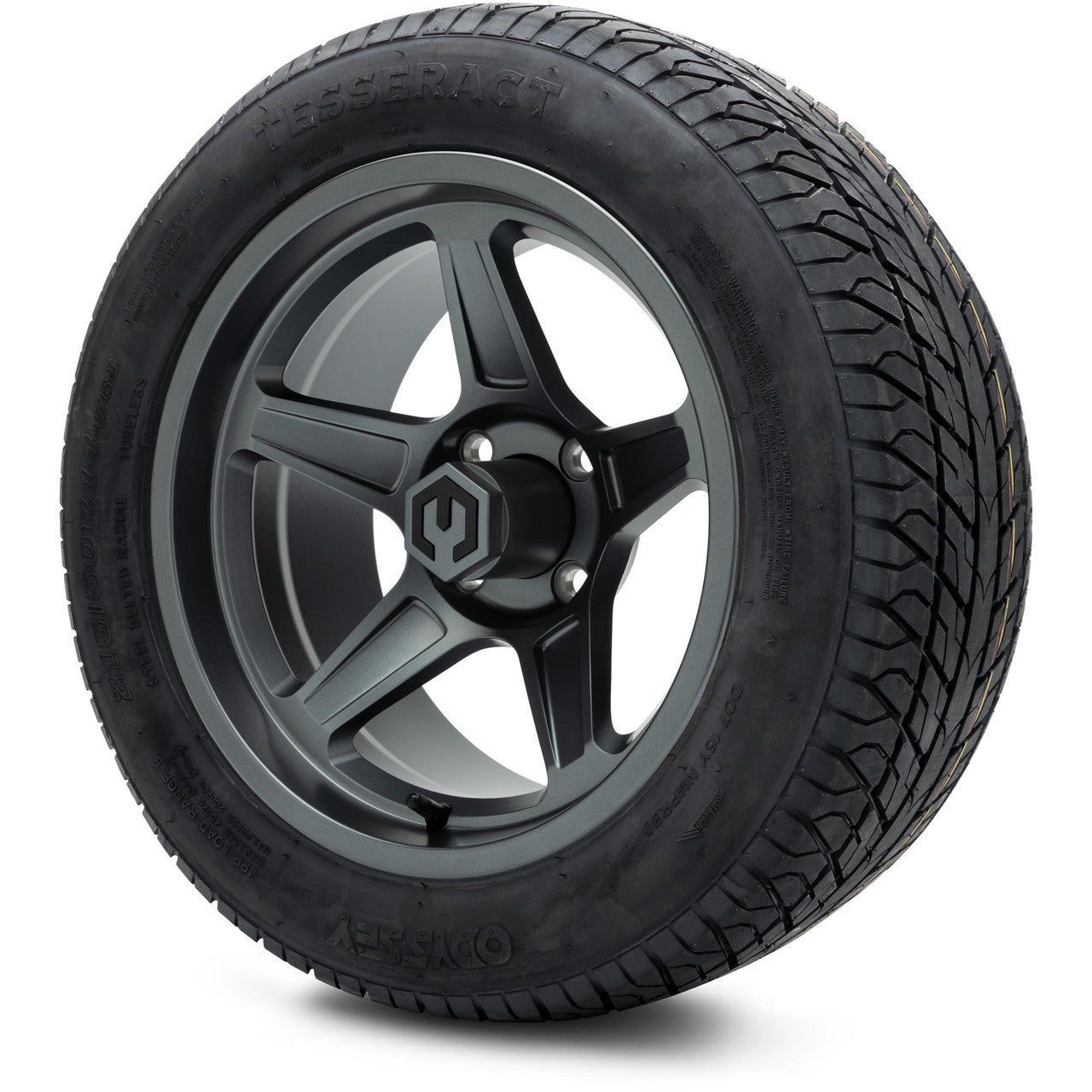 MODZ® 14" Drift Gunmetal - Lifted Tires and Wheels Combo