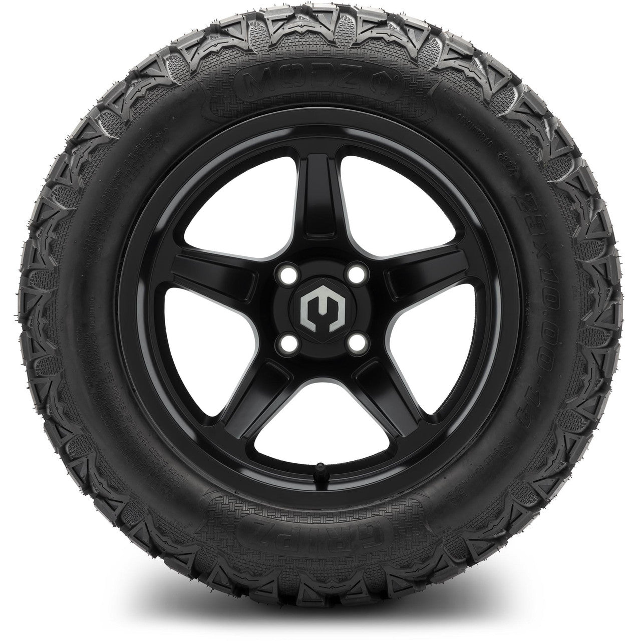 MODZ® 14" Drift Matte Black - Lifted Tires and Wheels Combo