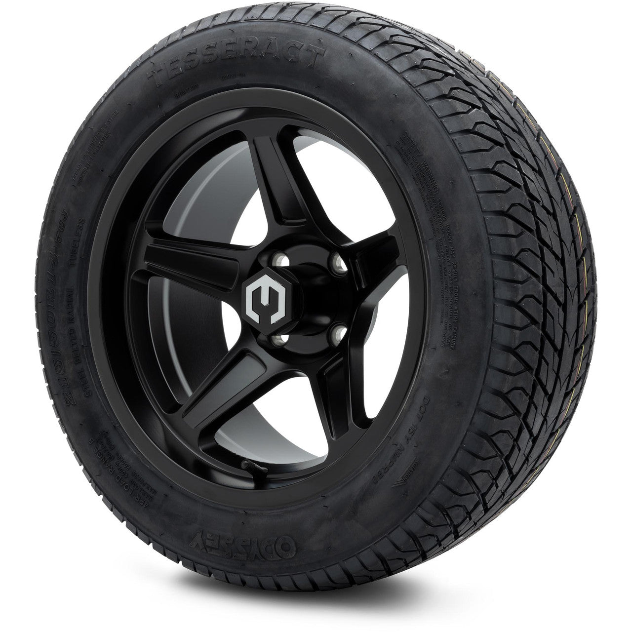MODZ® 14" Drift Matte Black - Lifted Tires and Wheels Combo