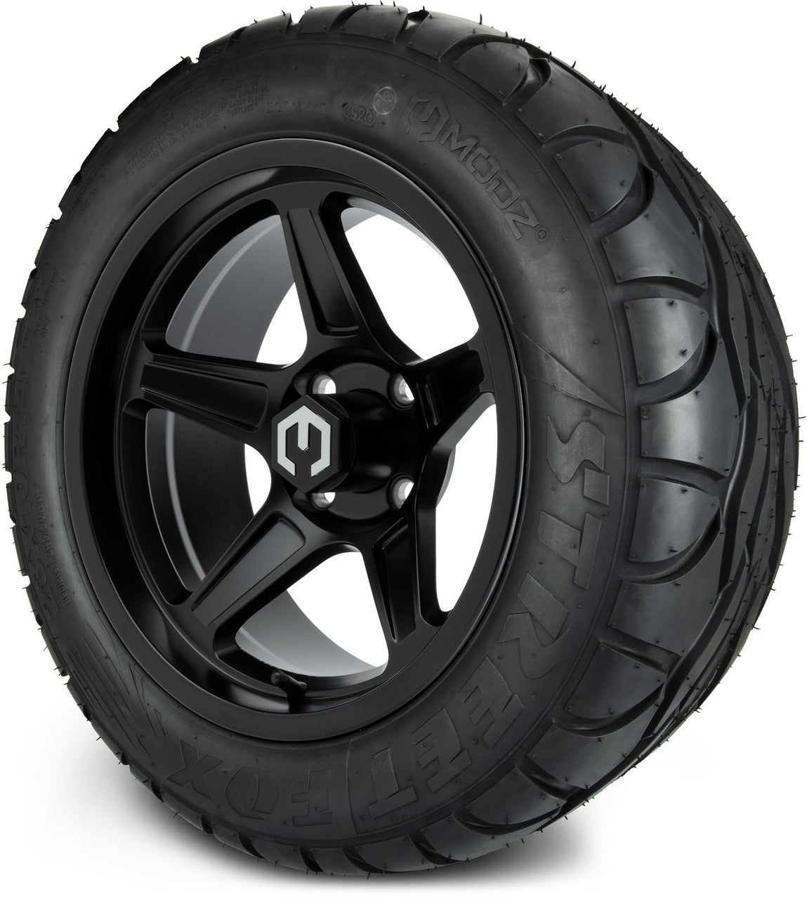 MODZ® 14" Drift Matte Black - Lifted Tires and Wheels Combo