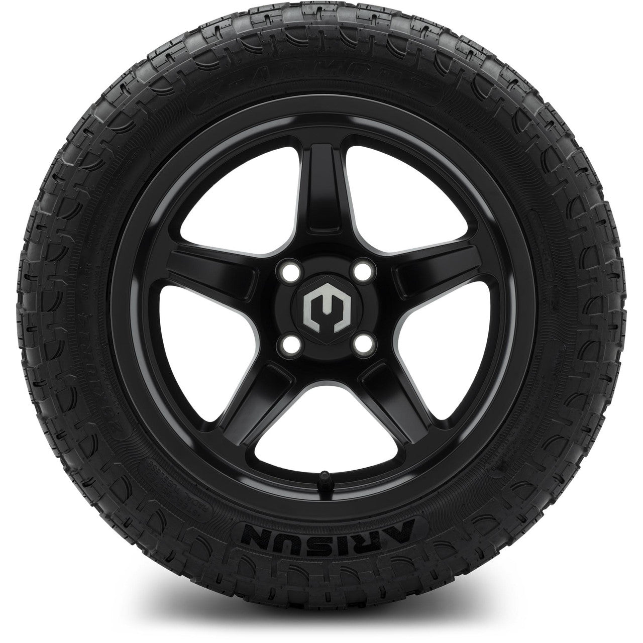 MODZ® 14" Drift Matte Black - Lifted Tires and Wheels Combo