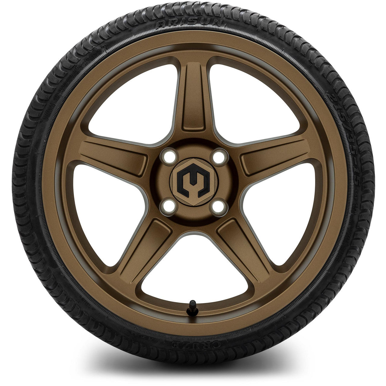 MODZ® 15" Drift Matte Bronze - Low Profile Tires and Wheels Combo